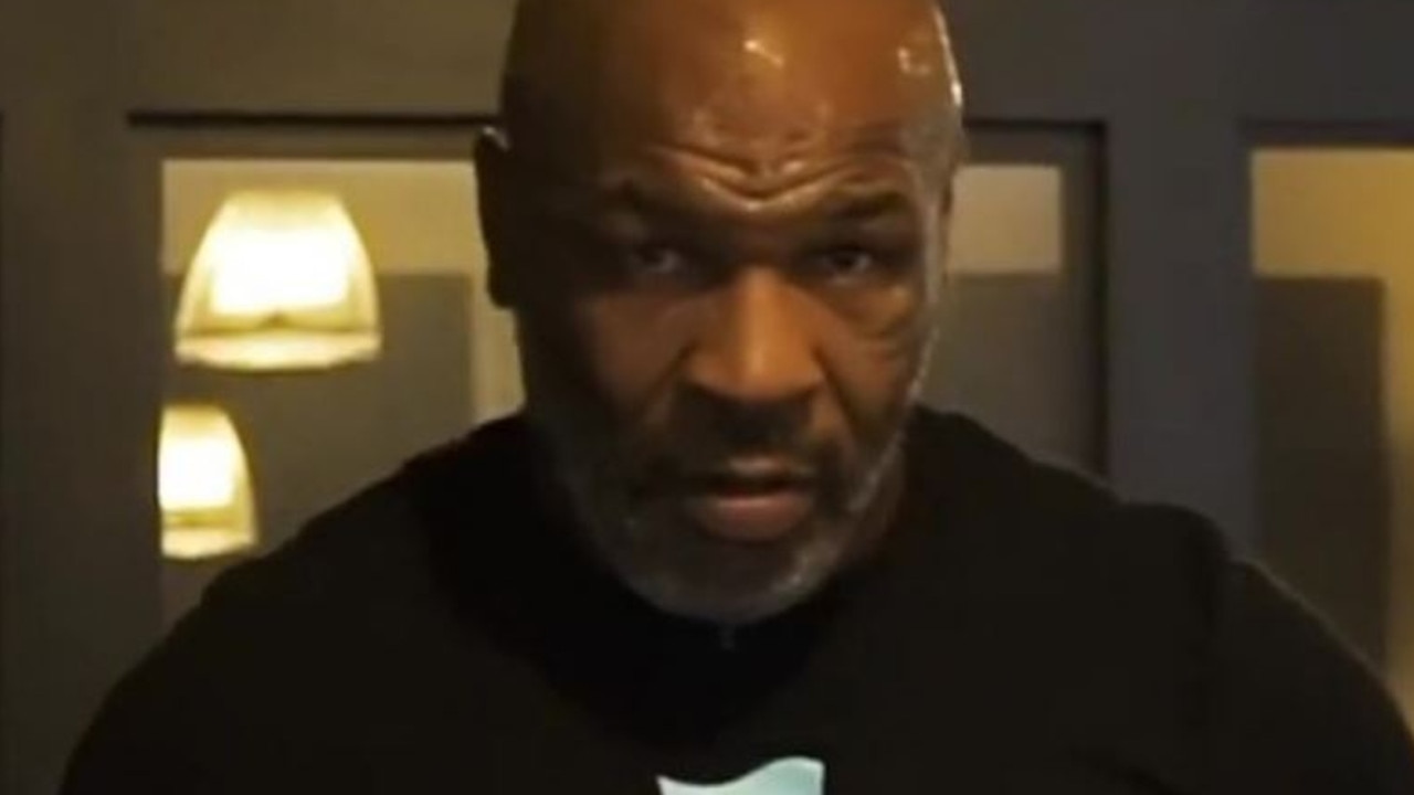 Mike Tyson is fired up.