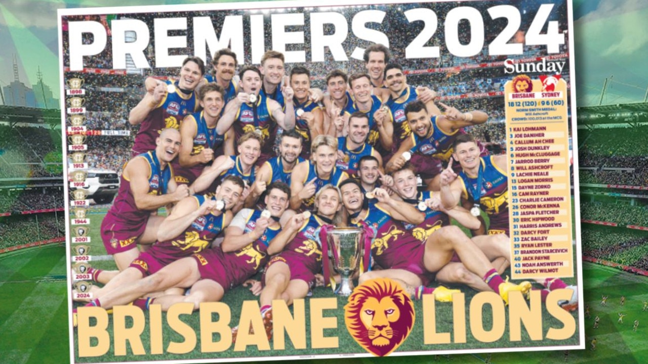 Download your Lions premiership poster