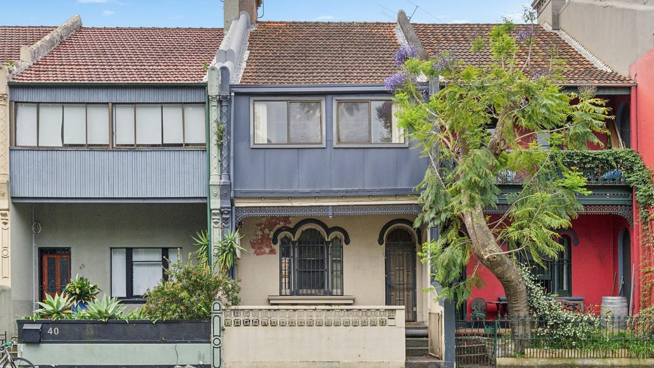 A four-bedroom terrace at 38 Redfern Street. The owners were locked out on October 10, when sheriffs turfed out the borrowers amid a dispute with their private credit financier.