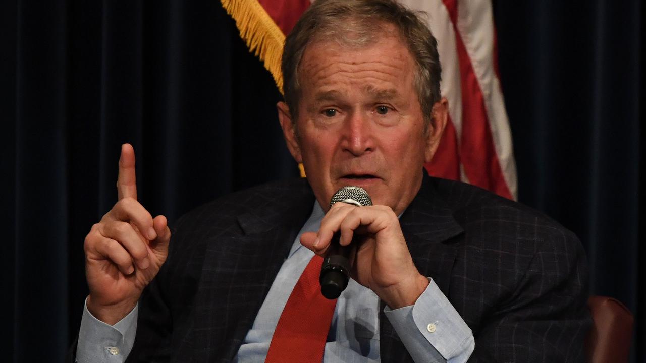 Former US President George W. Bush. Picture: AFP