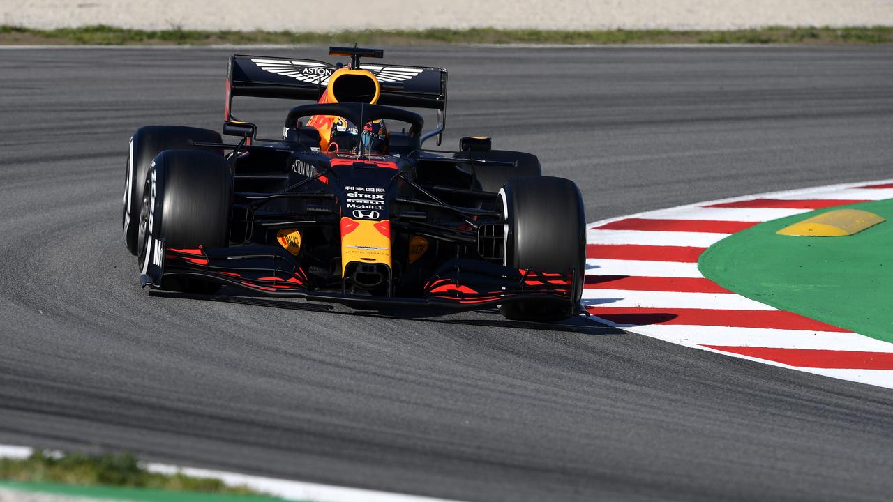 F1 2020, Barcelona pre-season testing, Red Bull F1 2020 car, Honda in F1