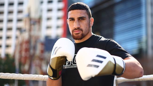 Australia’s No. 1 heavyweight Justis Huni has his first overseas fight on Sunday in Mexico. Photo by Chris Hyde/Getty Images