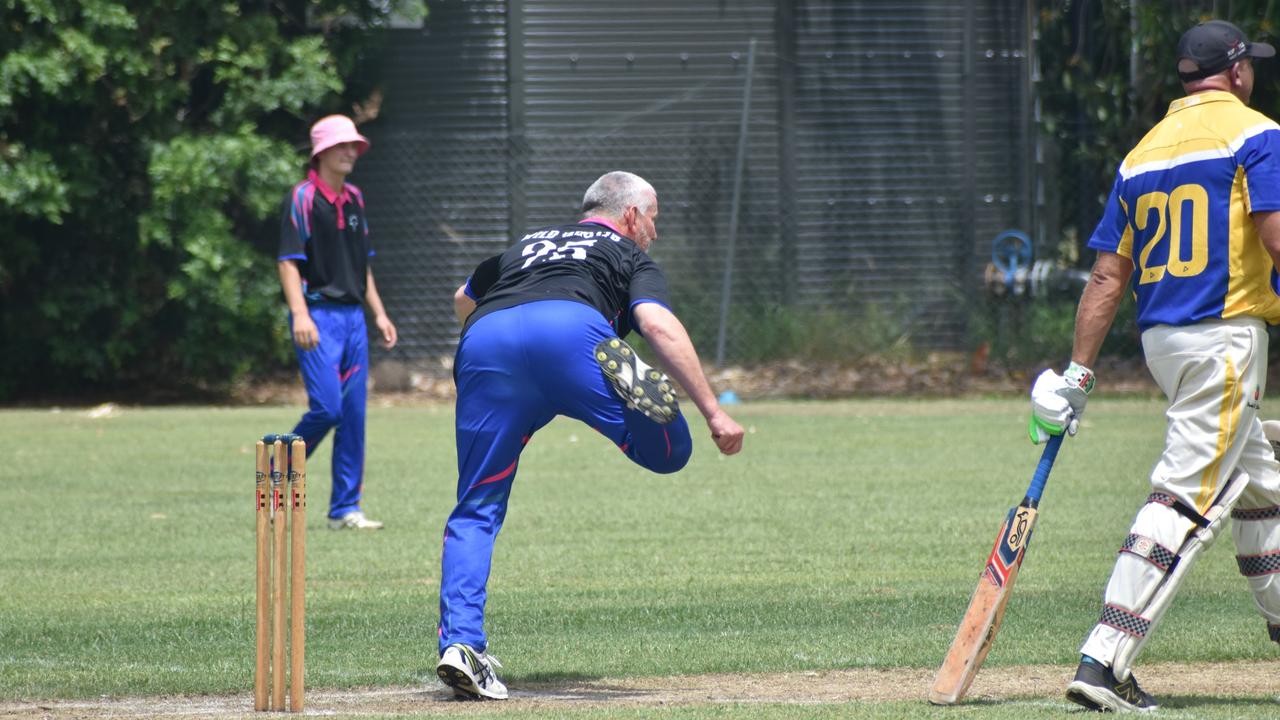 Cap Coast versus Wild Westys at Rockhampton Cricket's Country Carnival on January 25, 2025.
