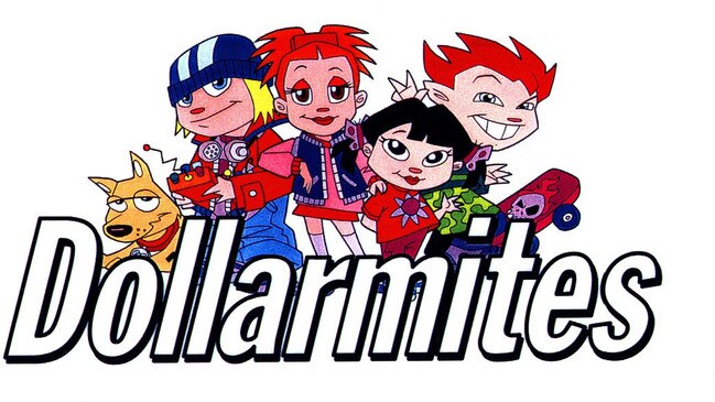 Commonwealth Bank's Dollarmite characters from an advertising campaign in 2000.