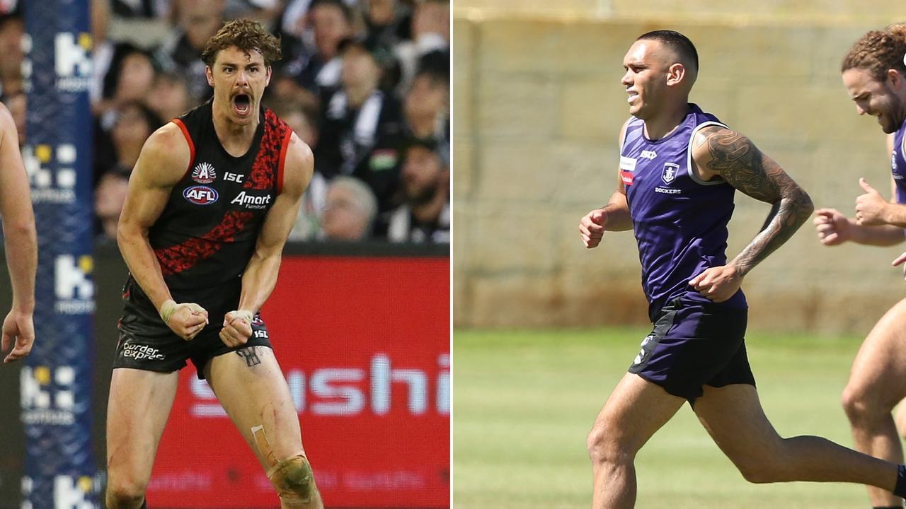 Trade Whispers featuring Joe Daniher and Harley Bennell.