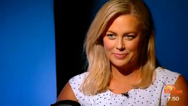 SUNRISE host Samantha Armytage has confessed to smoking pot and stealing during a lie detector segment, which aired this morning.Newsreader Natalie Barr, Armytage and David “Kochie” Koch all sat down in an exposing test where each were asked about cheating, drugs and theft.