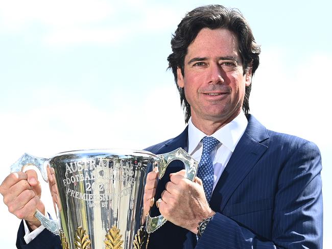 AFL Chief Executive Gillon McLachlan says Queensland saved the competition’s season when it was plunged into crisis by coronavirus. Picture: Quinn Rooney/Getty Images