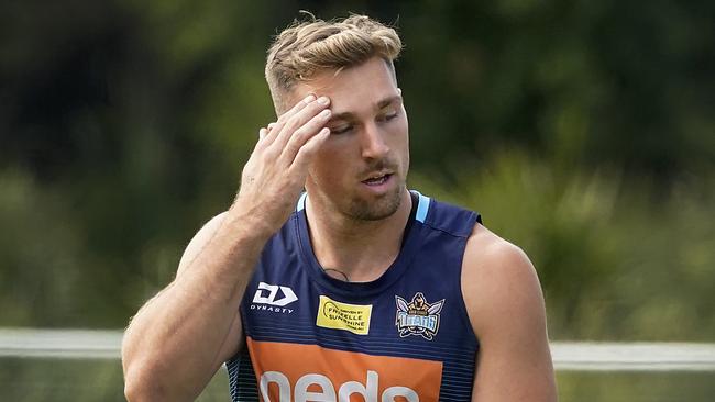 Bryce Cartwright has failed to impress on the Gold Coast. Picture: Dave Hunt/AAP