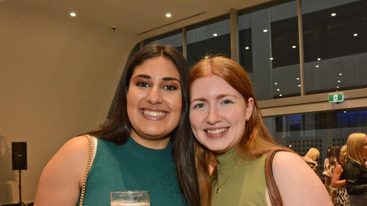 Anika Chaudhri and Malia Crawford at Future Females at Audi Centre Gold Coast, Southport. Pic: Regina King