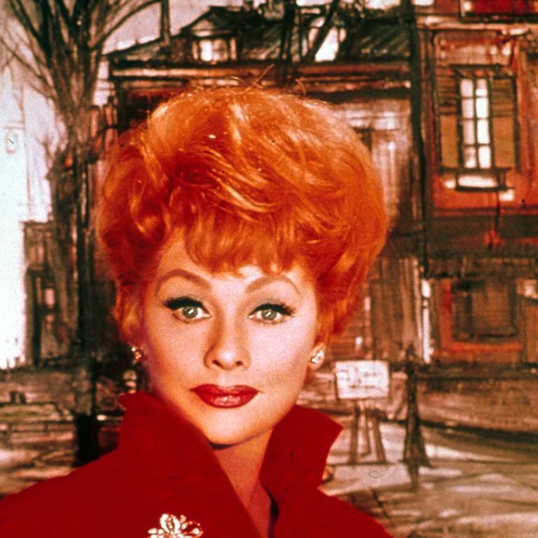 Lucille Ball starred in comedy I Love Lucy.