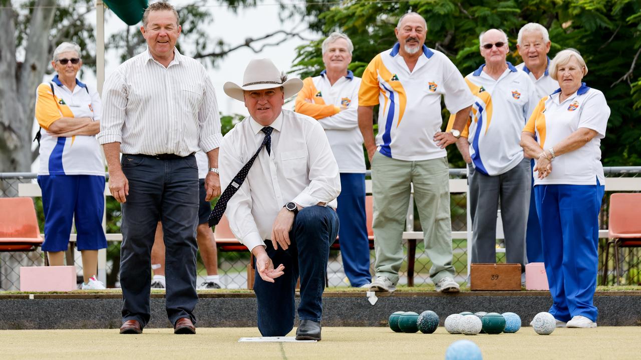 Day 14: Joyce at the Gladstone Bowling Club on April 24.<br/>