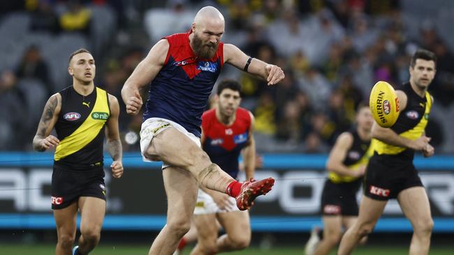 Max Gawn is in ‘amazing form’. Picture: Daniel Pockett/Getty Images