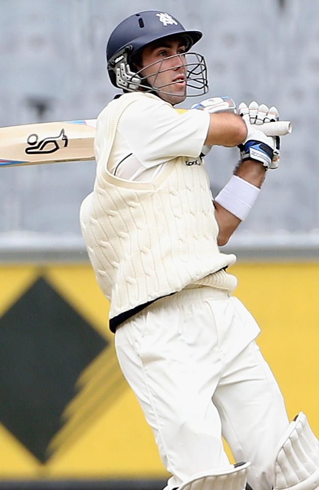 Glenn Maxwell in 2012 during his early days with the Victorian squad. Picture: Supplied