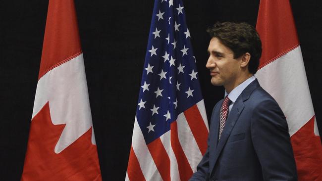 Canada’s Prime Minister Justin Trudeau wants to continue developing Canada’s oil sands. Picture: AP