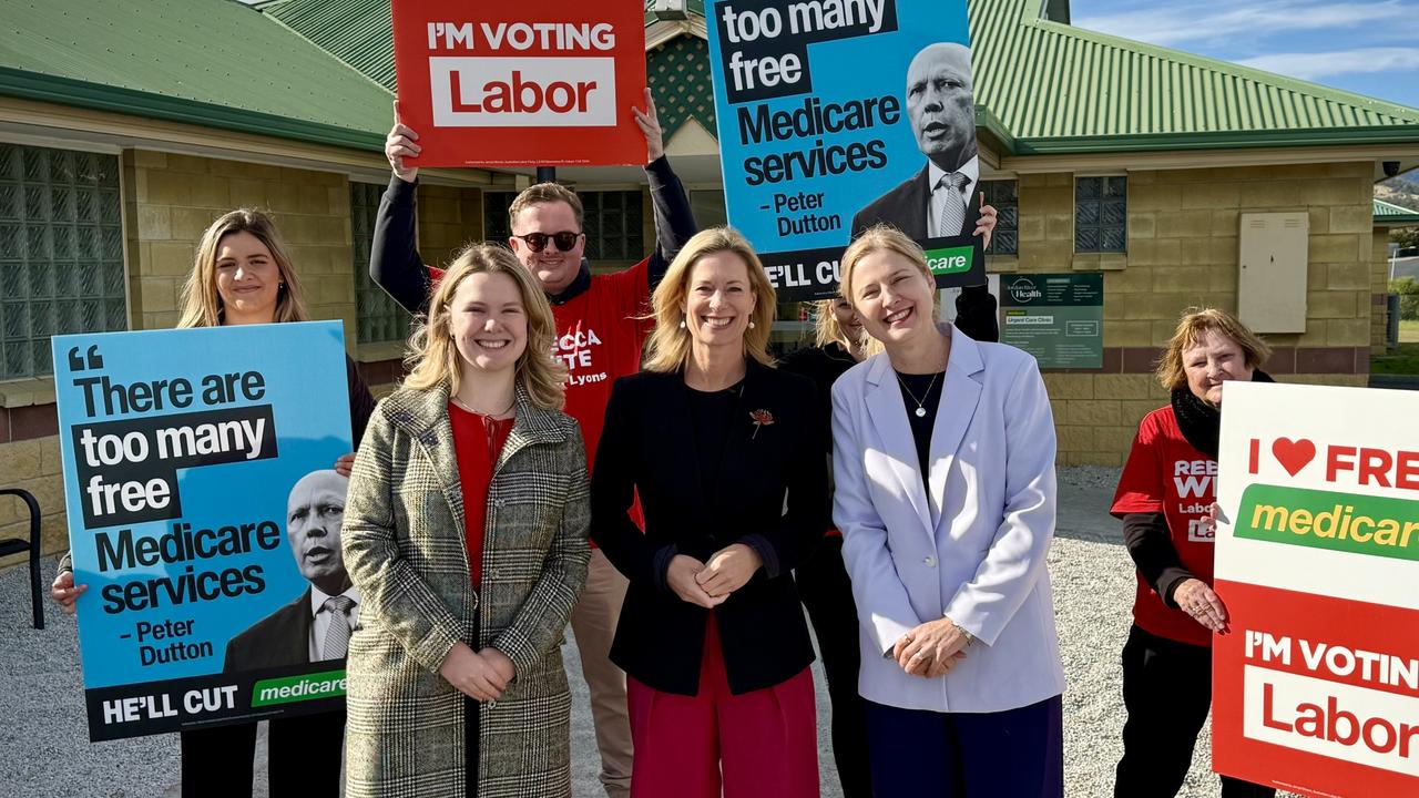 Labor’s Tassie campaign finishes where it started – in a carpark