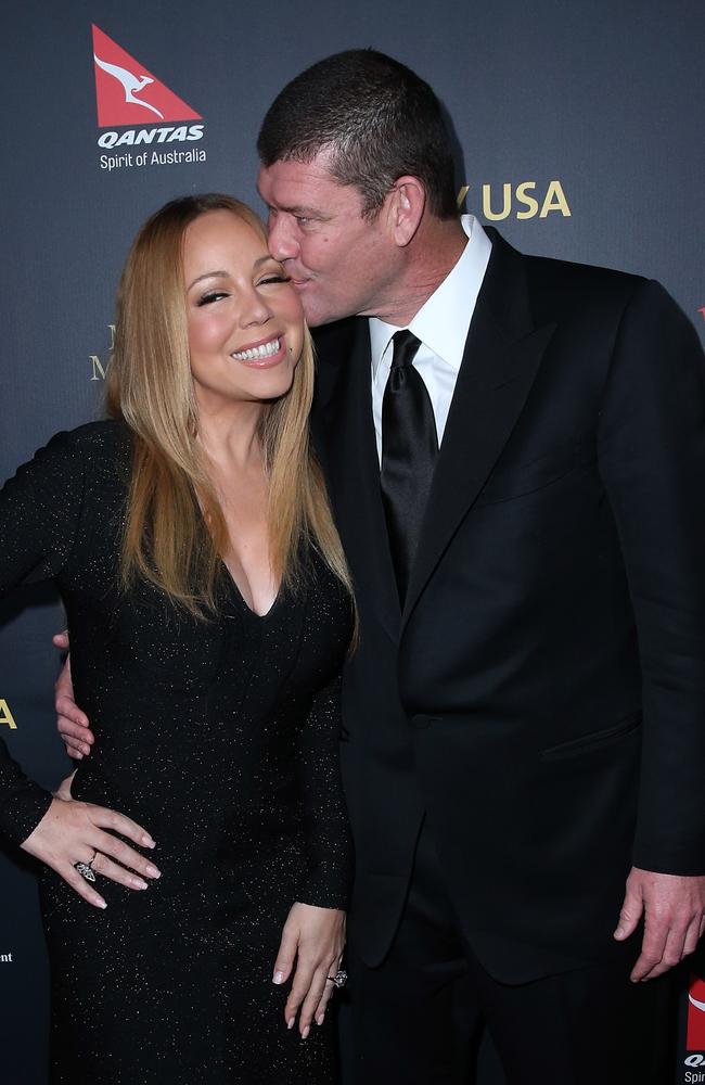 Mariah and James called off their engagement in October 2016. Picture: Jonathan Leibson/Getty Images