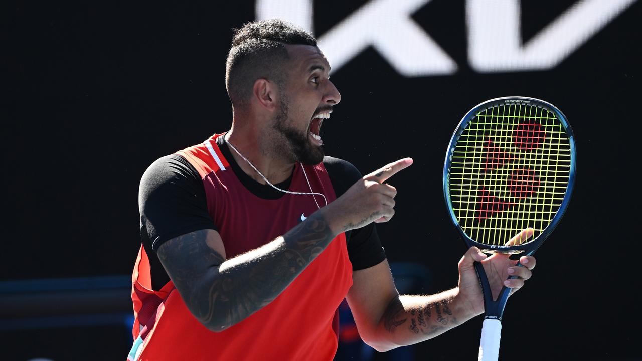 Nick Kyrgios has enjoyed Kia Arena. Picture: Getty Images