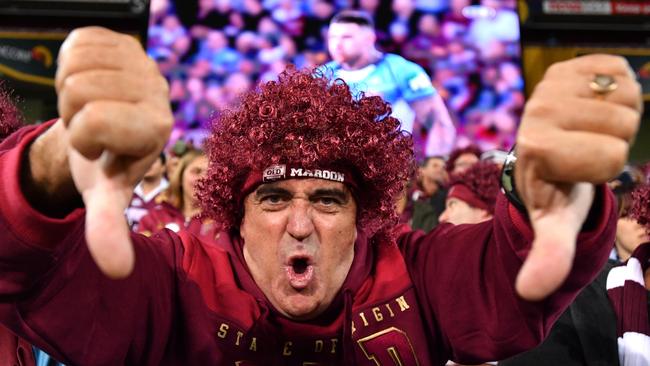 The Maroons have won 11 of the past 12 Origin series and should have sponsors banging down the door. Picture: AAP/Darren England