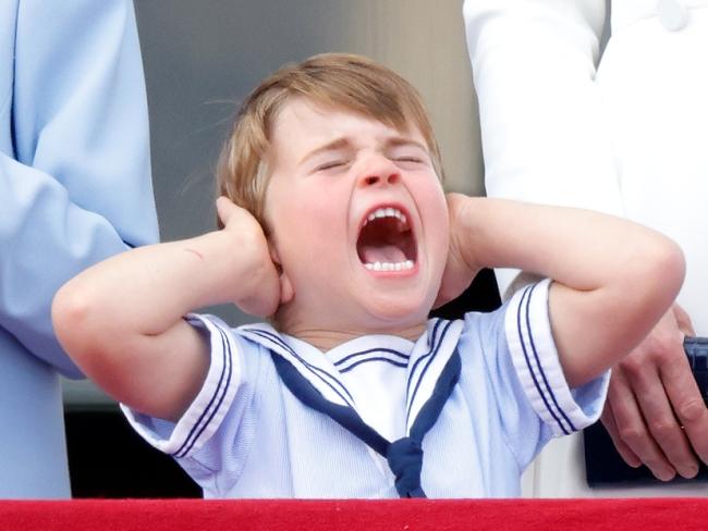 Prince Louis of Cambridge blocking out the sound of the working class. Photo by Max Mumby/Indigo/Getty Images