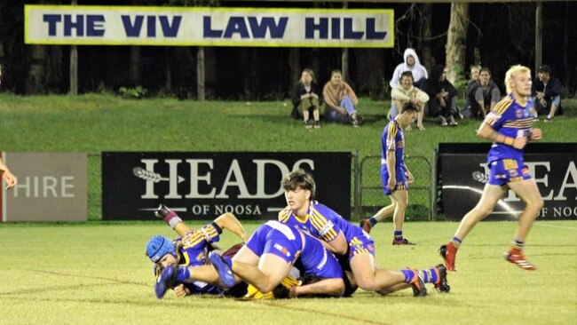 According to his coach, team captain and Sunshine Coast Falcons representative Harry Dwyer is in the "perfect" position as lock. Picture: Sharon Collins