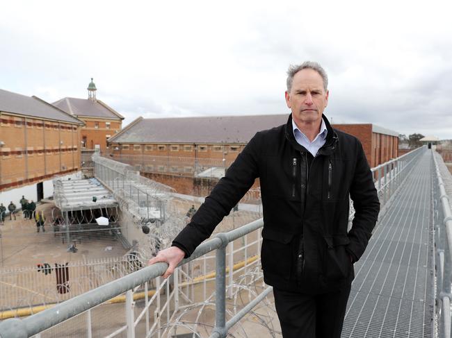 Goulburn Jail classification manager Shane McColl oversees the classification of hundreds of inmates each day. Picture: Tim Hunter