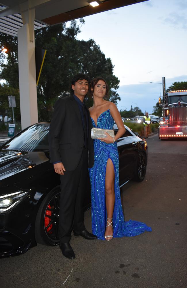 Students at the 2024 Nambour Christian College formal.