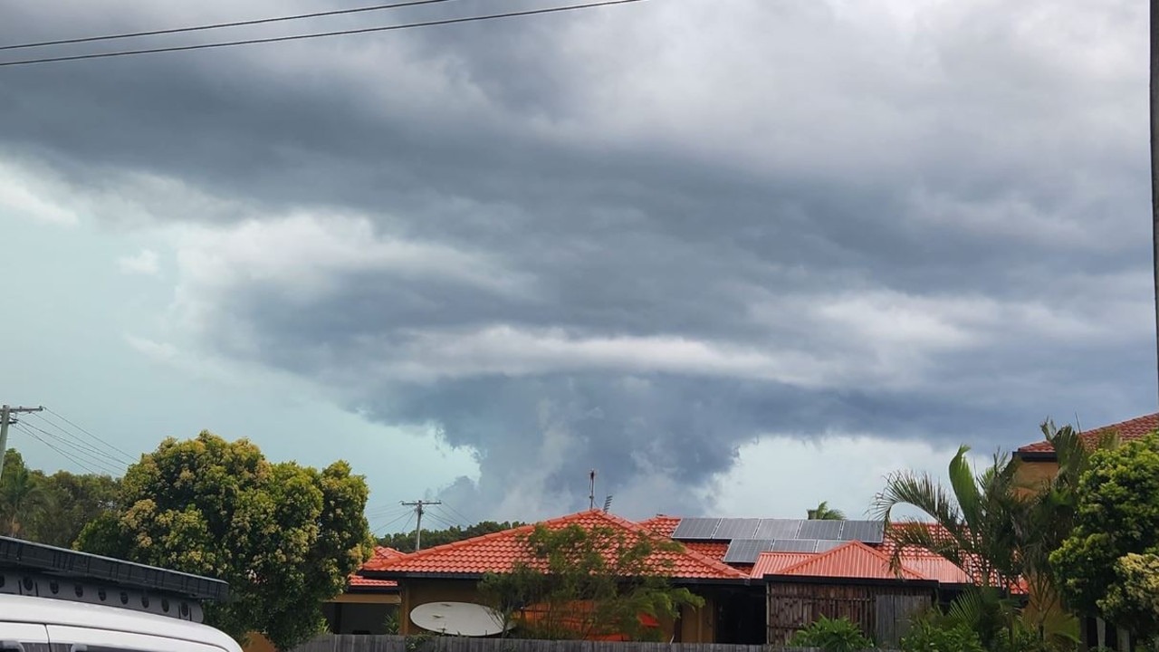 Storms over the Sunshine Coast. Picture: Samantha Milward