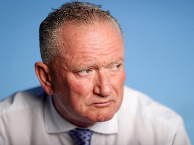 *** WARNING DO NOT USE EMBARGOED - SPEAK TO SARAH MATRAY BEFORE ANY USE*** MELBOURNE, JANUARY 31, 2023: Sports scientist Stephen Dank poses for the Herald Sun ten years on from the Essendon drug saga. Picture: Mark Stewart