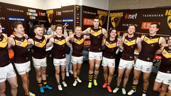 The Hawks got back on the winners list. Picture: Getty Images