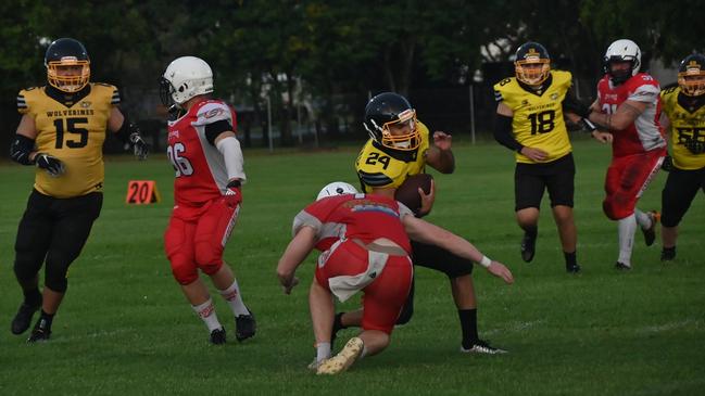 The Rockhampton Wolverines got the better of the Townsville Cyclones at the weekend. Photo: George Vartabedian