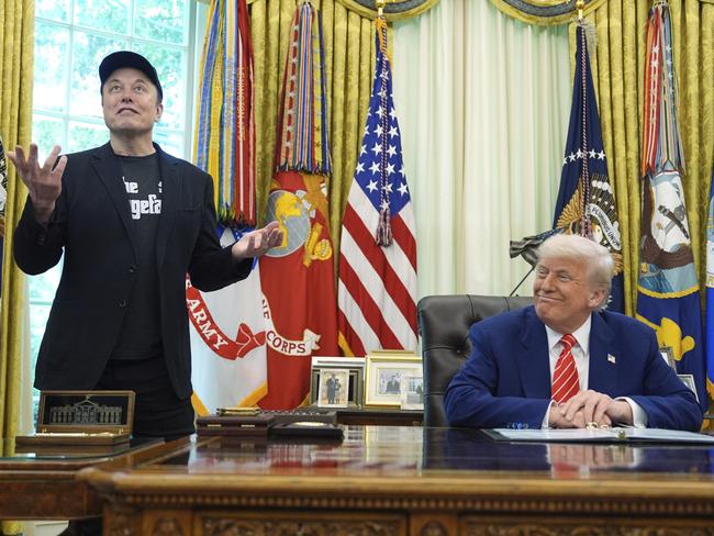 Elon Musk claims Donald Trump would have lost the election without his backing. Picture: AP