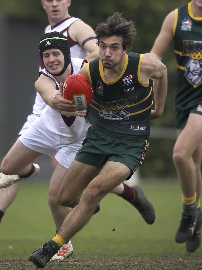 Pembroke's James Iannucci and his Kings teammates have avoided relegation. Picture: AAP/Dean Martin