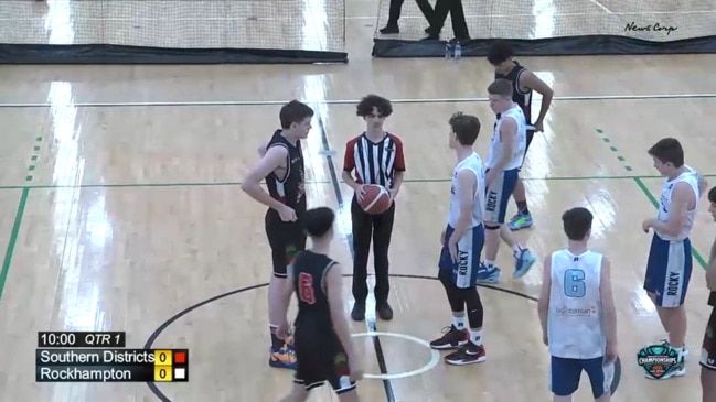 Replay: Basketball Queensland Under-16 State Championships - Southern Districts Spartans vs Rockhampton Rockets (Div 1)