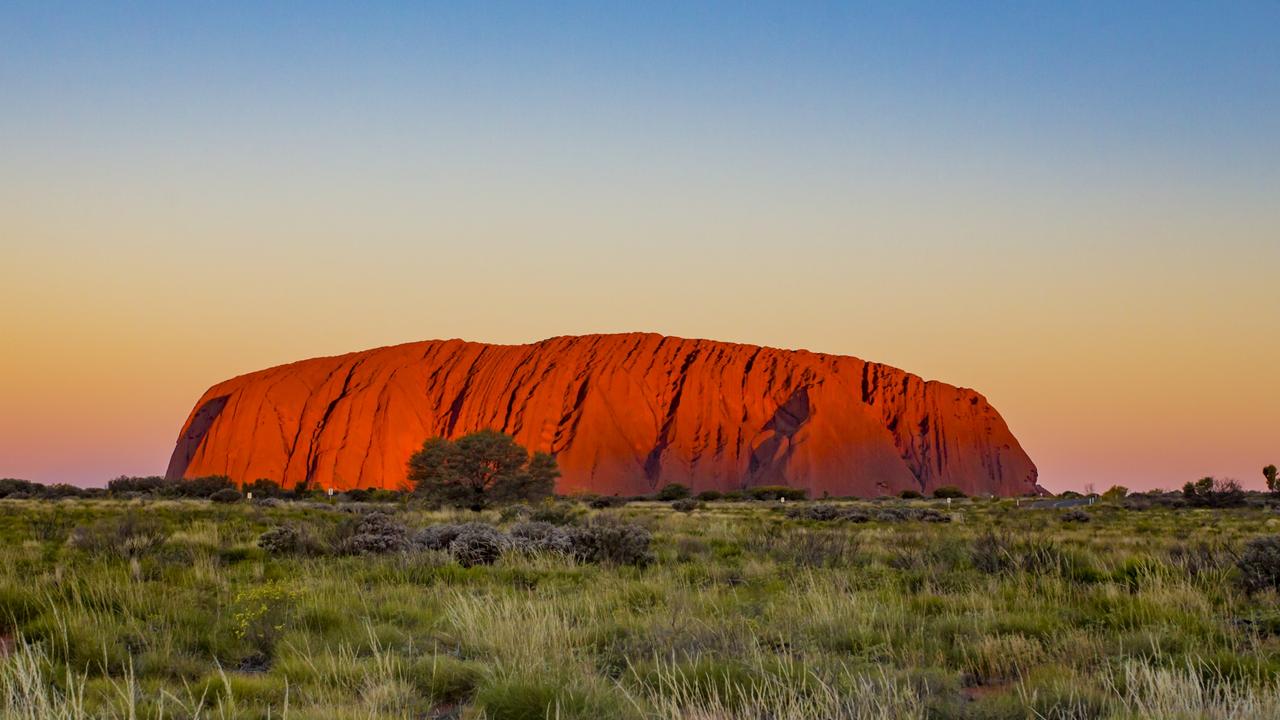 The Lasseter region, which includes Uluru-Kata Tjuta National Park and Kings Canyon, had the highest increase in visitor numbers at 47 per cent. Picture: Kate Dinning