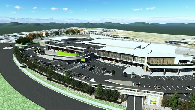 Artist impression of Cherrybrook Village Shopping Centre expansion.