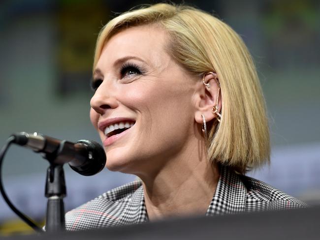 Australia’s Cate Blanchett at San Diego Comic Con. Picture: Alberto E Rodriguez/Getty Images for Disney