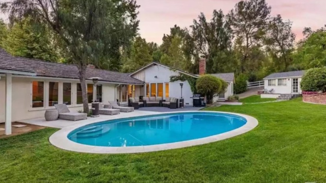 The Hidden Hills homes have a guesthouse and pool house. Picture: Realtor.com