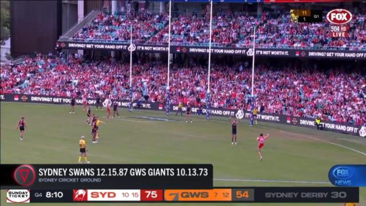 Swans take out Giants in spiteful derby!