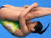 The Chinese born diver making a splash in the green and gold - again