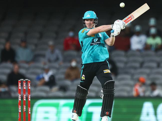 Brisbane Heat’s Max Bryant is playing in the Strike League this season. Picture: Mike Owen/Getty Images.