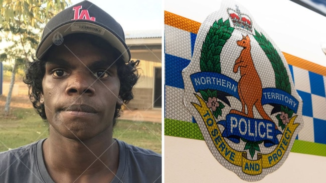 Kevin Gurruwiwi, who escaped from custody on Tuesday night.