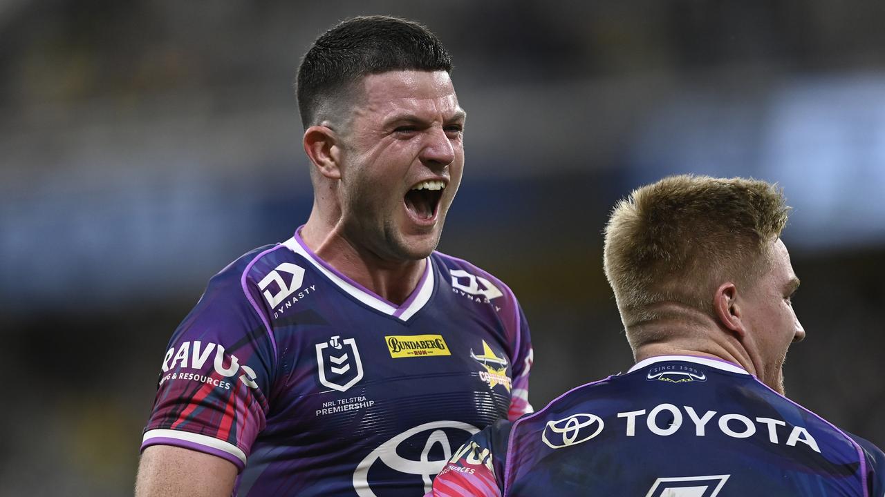 Cowboys halfback Chad Townsend has been one of the buys of the season. Picture: Ian Hitchcock/Getty Images