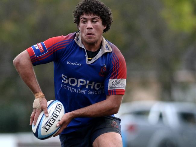 Mark Swanepoel TG Millner Field. Shute Shield semi-final with Manly v Randwick. The Manly Marlins lost and are now out