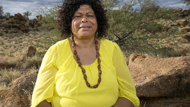 Andrea Mason, the chief executive of the NPY Women's Council based in Alice Springs, is the Telstra Australian Business Woman of the Year. Picture: TELSTRA