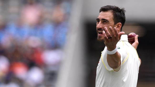 Mitchell Starc has hit back at Shane Warne’s criticism. Picture: AAP