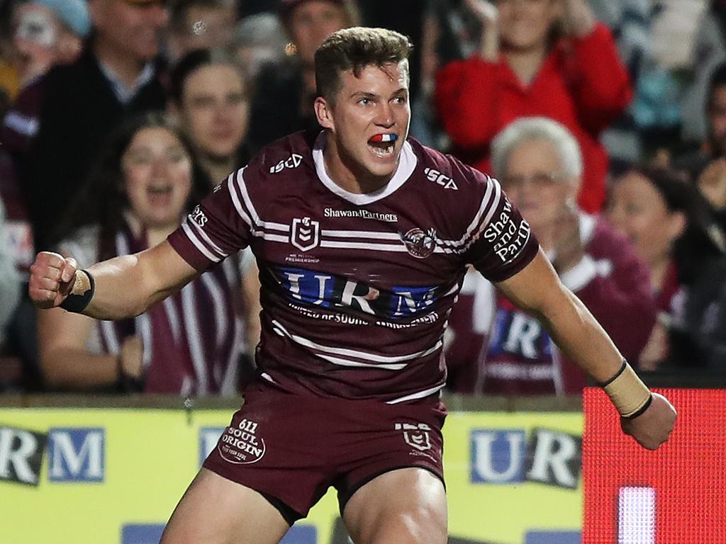 Manly's Reuben Garrick is awkwardly priced but has the potential to move up the CTW rankings. Picture: Brett Costello