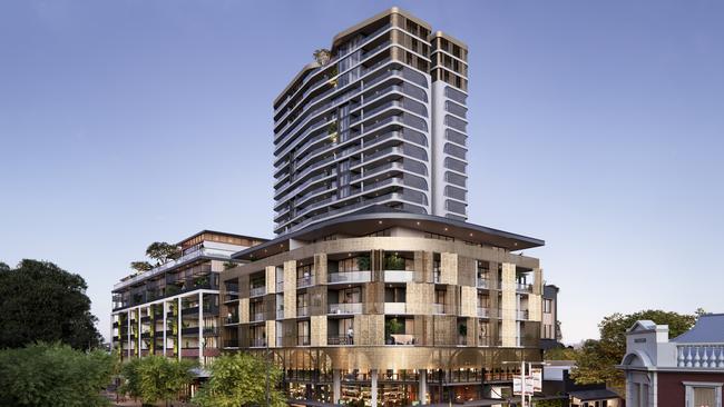 The ONE Subiaco project includes a $17m penthouse. Picture: Supplied