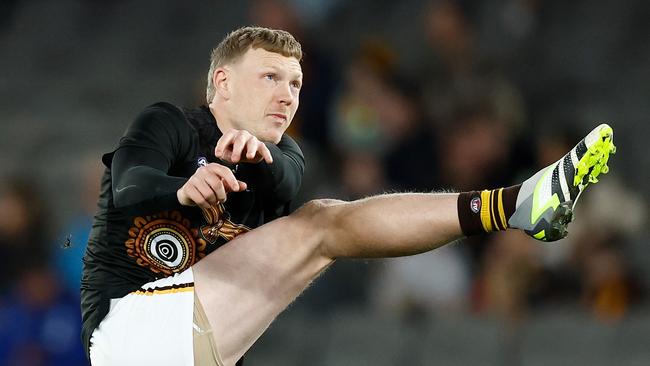 Few players in KFC SuperCoach can score like James Sicily when he’s allowed to play his natural game. Picture: Michael Willson/AFL Photos via Getty Images