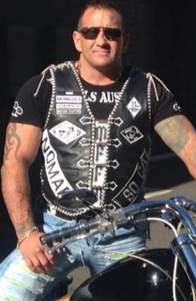 Gold Coast bikie Shane Bowden