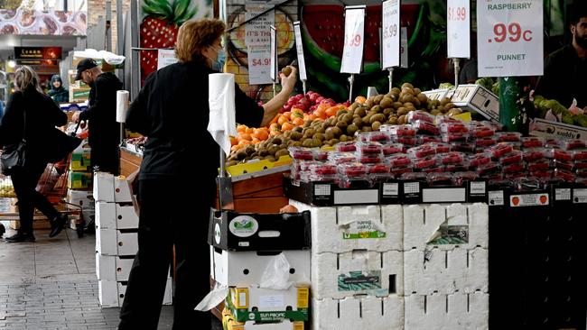 Australia’s annual inflation rate has hit 5.1 per cent, the highest recorded since 2001. Picture: Saeed Khan/AFP